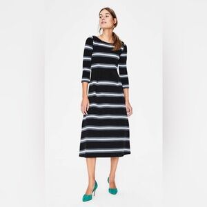 BODEN Alma Ottoman Midi Dress Size 6P